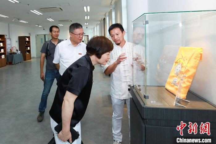 圖為展覽現(xiàn)場。　福建工程學院供圖