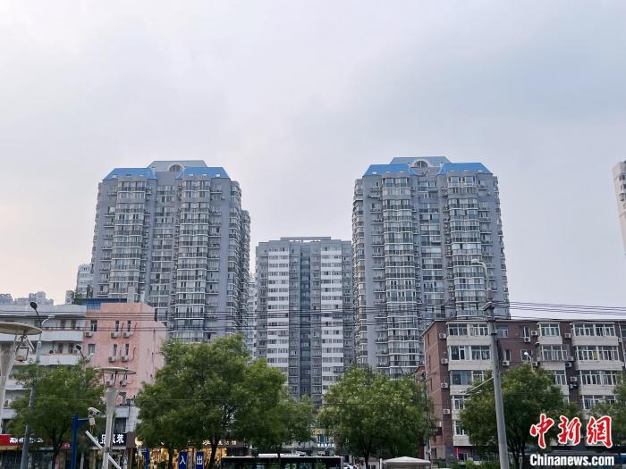 資料圖：北京某住宅樓。 中新財經 左宇坤 攝