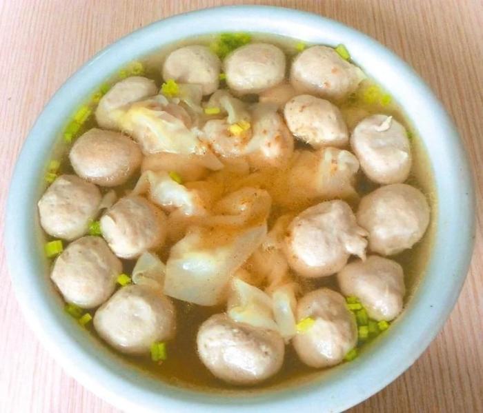 肉圓餛飩。圖片來源：臺灣《經(jīng)濟(jì)日報(bào)》