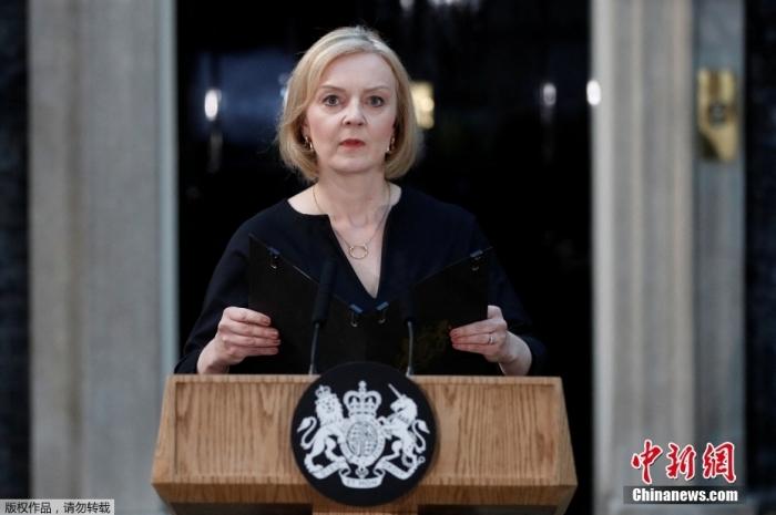 英國前首相特拉斯。