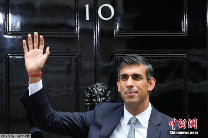 資料圖：英國首相蘇納克。