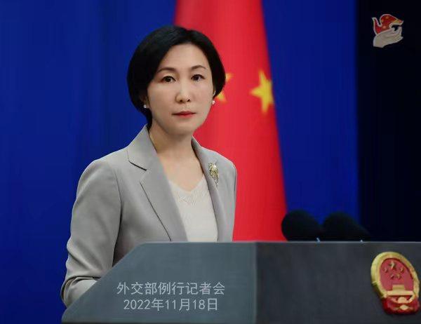外交部發(fā)言人毛寧。薛偉 攝