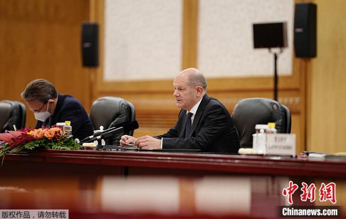 2022年11月4日，德國總理朔爾茨對中國進行正式訪問。
