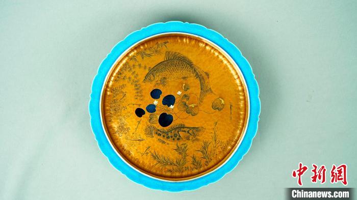 圖為陳磊創(chuàng)作的作品?！垖W(xué)磊 攝