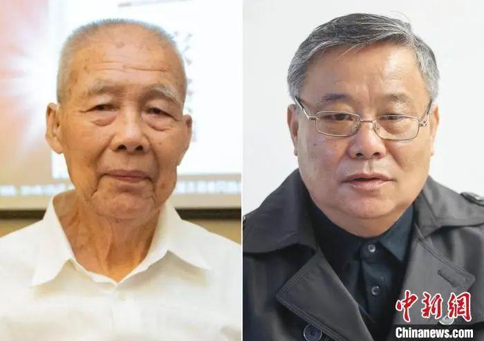 李高山(左)、李真銘(右)。(拼版照片) 泱波 攝