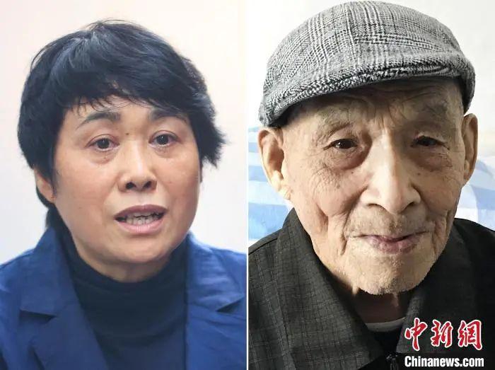 常小梅(左)、常志強(qiáng)(右)。(拼版照片) 常小梅供圖