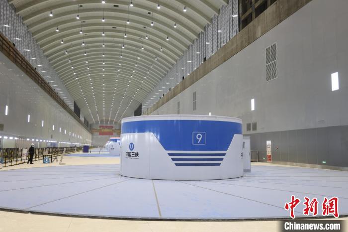 白鶴灘水電站9號機(jī)組?！≈袊芙ǜ鹬迚螜C(jī)電公司供圖