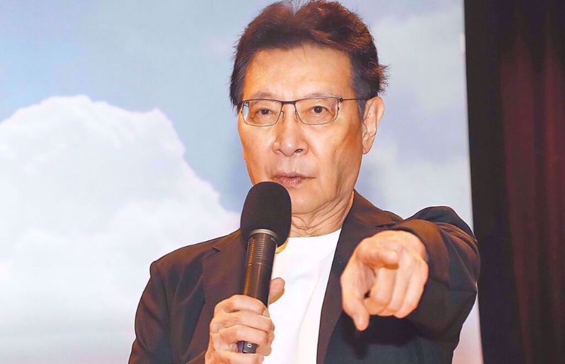中廣董事長趙少康批農(nóng)委會遇到所有問題只會補貼、甩鍋，無能至極。（中時資料照／劉宗龍攝）