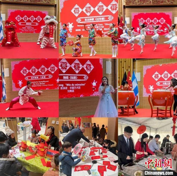 招待會現(xiàn)場?！●v慕尼黑總領(lǐng)館供圖。