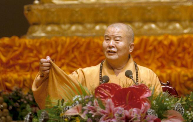 臺(tái)灣佛光山創(chuàng)辦人星云法師。（來源：臺(tái)灣“中時(shí)新聞網(wǎng)”資料照）