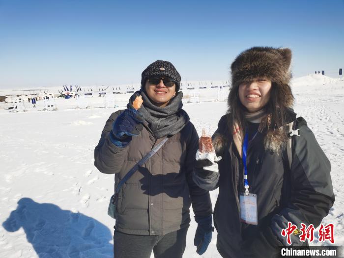 特寫：在呼倫貝爾大雪原上體會(huì)“越冷越激情”的臺(tái)灣青年
