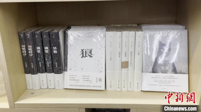 第35屆北京圖書訂貨會(huì)于24日開幕。圖為一展位顯眼處擺放著作家朱西甯的作品?！≡o寧 攝