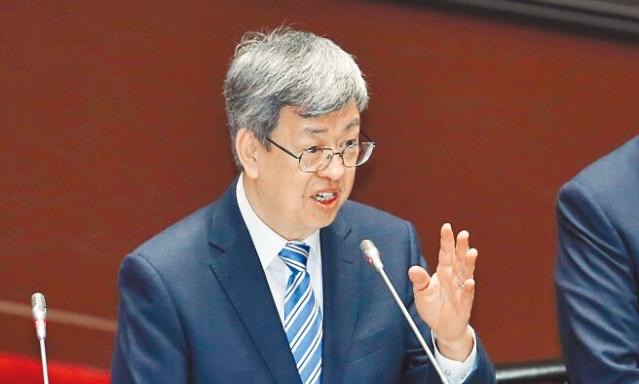 臺當局行政機構負責人陳建仁。（圖源：臺灣“中時新聞網(wǎng)”）