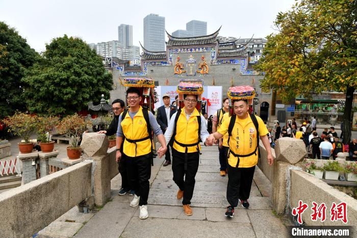 “山海同行·相約福見(jiàn)”2023年第二屆兩岸青年信俗淵源尋根之旅活動(dòng)在福州拉開(kāi)序幕?！蚊?攝