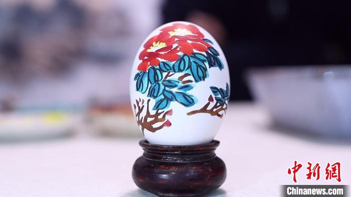 彩蛋展示。　臧東明 攝