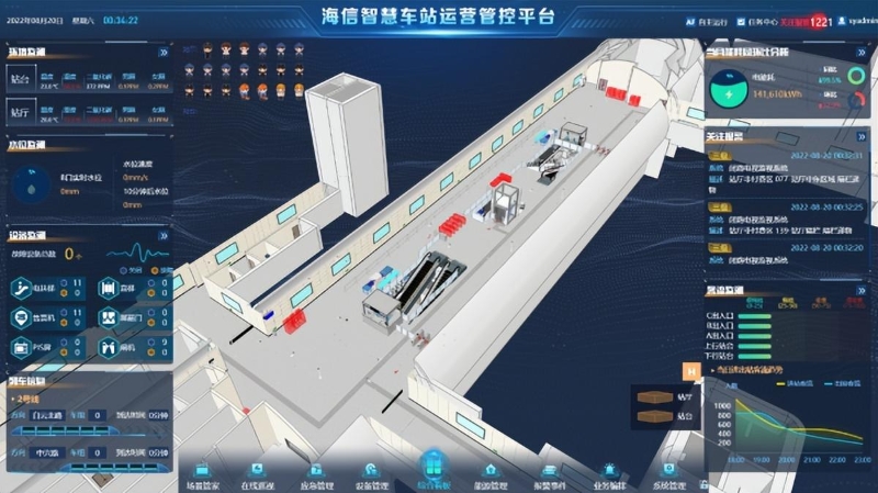 北京-青島軌道展在青開幕，海信重磅發(fā)布“智慧車站解決方案”
