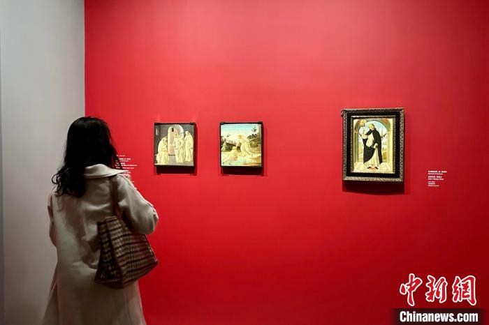 “波提切利與文藝復(fù)興”在東一美術(shù)館展出?！⊥躞?攝
