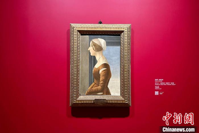 “波提切利與文藝復(fù)興”在東一美術(shù)館展出。　王笈 攝