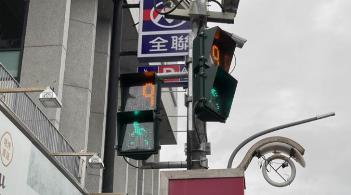 臺(tái)東首個(gè)“行人專用號(hào)志時(shí)相”啟用