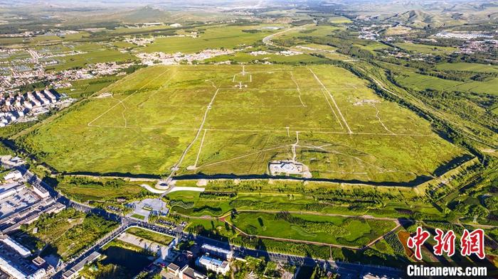 遼上京國家考古遺址公園全貌。 邱靜 攝