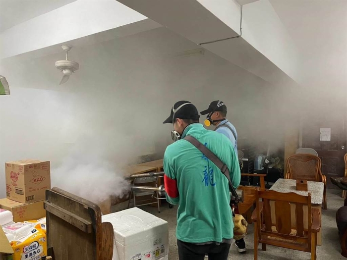 臺南本土登革熱病例累計已有54例，相關化學防治作業(yè)持續(xù)進行中