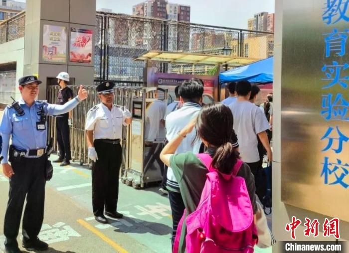 為期三天的2023年北京初中學(xué)業(yè)水平考試6月24日開考?！?北京市朝陽區(qū)供圖