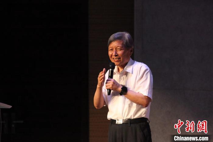 圖為西安交大王樹(shù)國(guó)致辭現(xiàn)場(chǎng)?！∥靼步煌ù髮W(xué)供圖