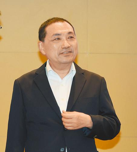 (資料圖)國民黨籍2024年臺灣地區(qū)領(lǐng)導(dǎo)人選舉參選人侯友宜。 圖片來源：臺灣“中時(shí)新聞網(wǎng)”.jpg