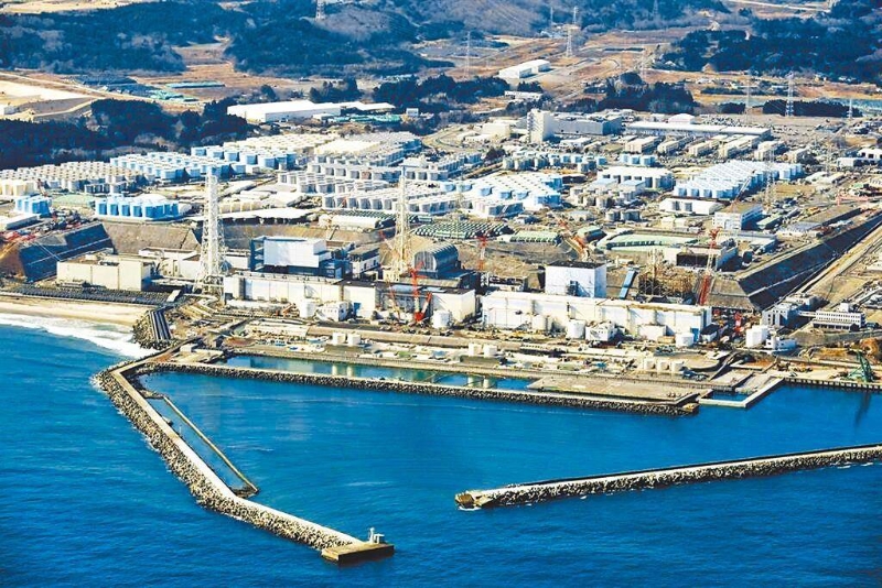 福島第一核電廠。（圖／路透社）