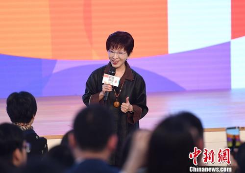 資料圖：洪秀柱。中新社
