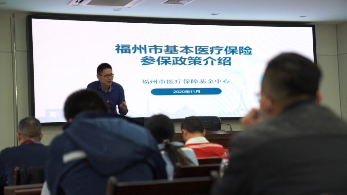 陳栢叡做科普講座。本人供圖