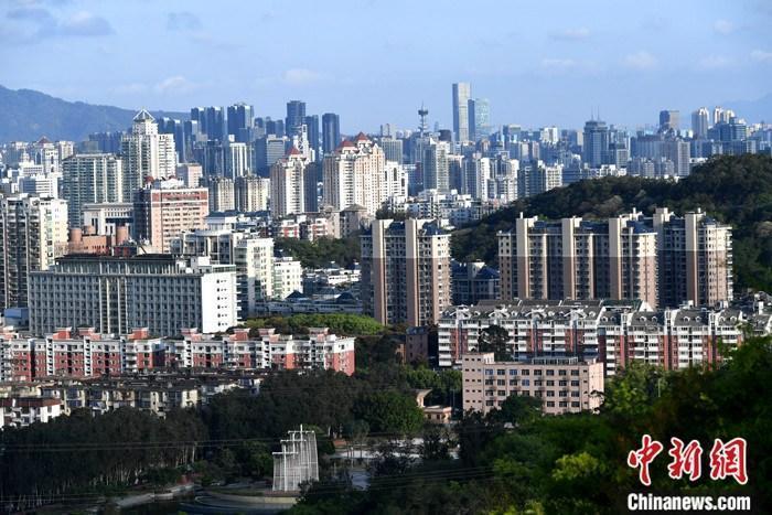 城區(qū)樓宇林立。 <a target='_blank' href='/'>中新社</a>記者 王東明 攝 
