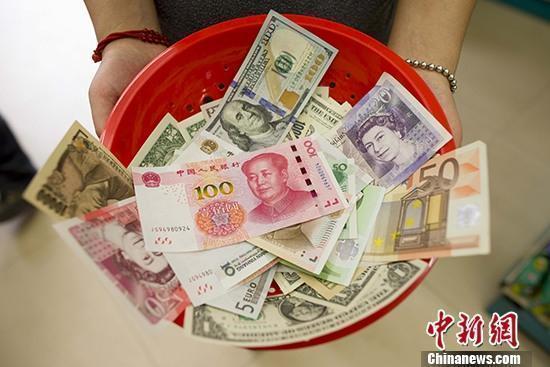 貨幣資料圖。