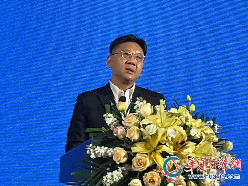 全國臺企聯(lián)會長李政宏致辭。（攝影 李昕）