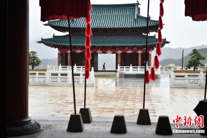 圖為朱子文化園。<a target='_blank' href='/' >中新網(wǎng)</a>記者 李駿 攝