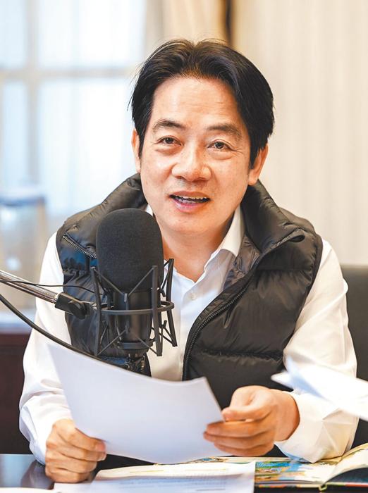 資料圖：賴清德。圖片來源：臺灣《中國時報》