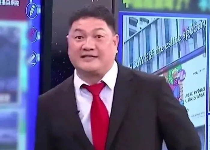 臺(tái)灣名嘴邱敏寬。（圖源：環(huán)球網(wǎng)）