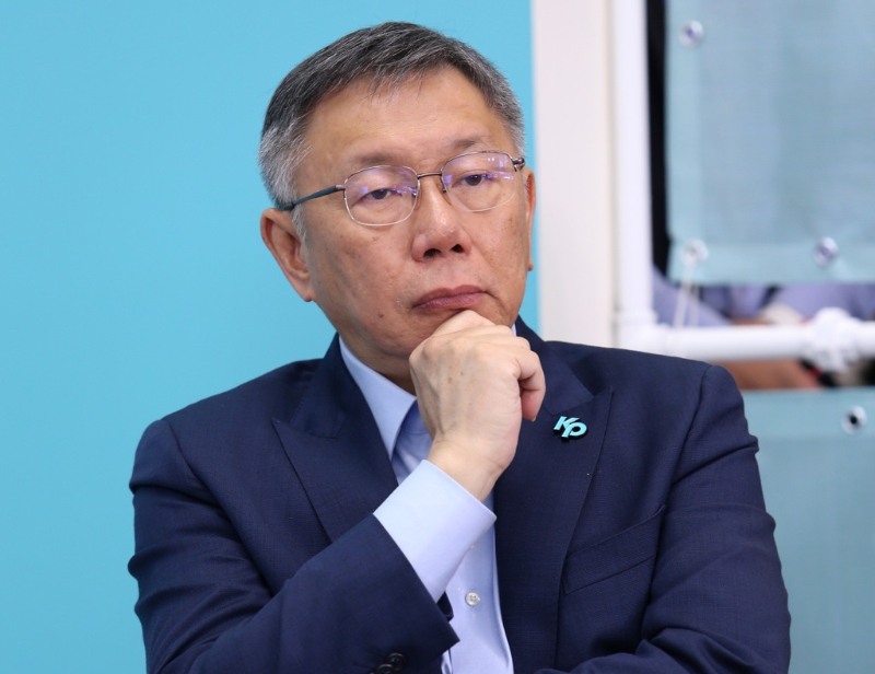 民眾黨主席柯文哲。（中時資料照）