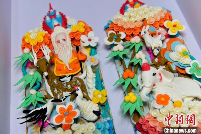 制作酥油花拉薩迎春節(jié)、藏歷新年