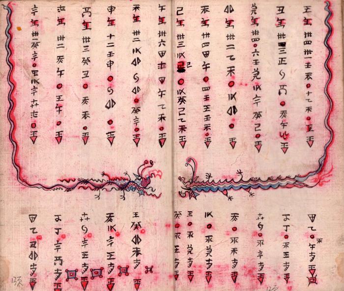 圖為中國貴州省水書文獻(xiàn)?！?黔南州檔案館供圖).jpeg