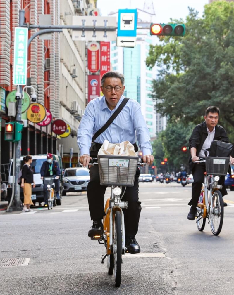 臺灣民眾黨主席柯文哲。（圖源：臺灣“中央社”）