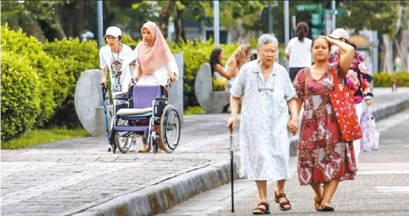 截至2023年底，臺灣移民勞工人數(shù)達75.3萬人。 圖自臺媒.jpg