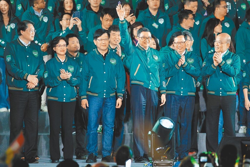 臺當局新當選領(lǐng)導人賴清德第一波行政團隊人事拍板，新一任行政機構(gòu)正副負責人為卓榮泰、鄭麗君。(本報資料照片)  圖片來源：臺灣“中時新聞網(wǎng)”.jpg