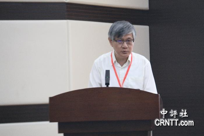 陽光學(xué)院兩岸融合發(fā)展研究院院長、臺籍教師馬彥彬（中評社　李子寧攝）