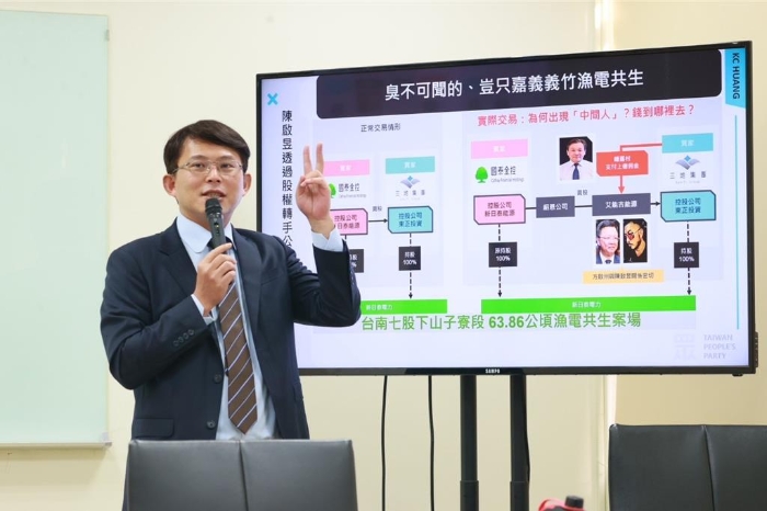 民眾黨立委黃國昌。（民眾黨提供／楊亞璇臺北傳真）