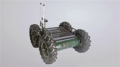 烏軍列裝“吉姆利”新型無人車_1743664743316