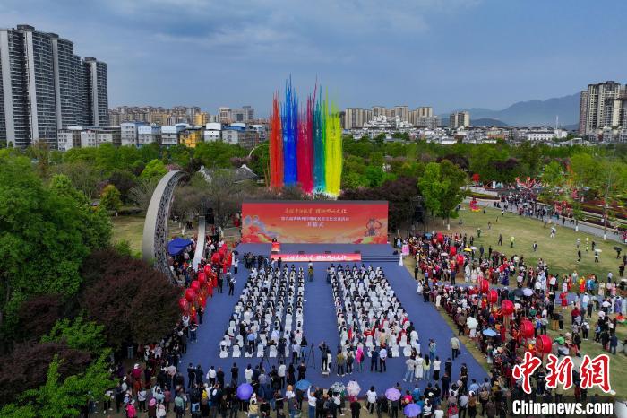 圖為開幕式現(xiàn)場。記者 劉忠俊 攝